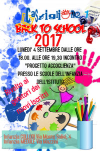 Progetto accoglienza Infanzia Collodi e Medole